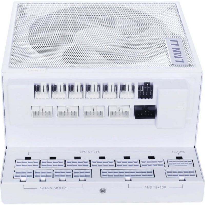 Блок живлення Lian Li Edge Gold 1200W White with Hub, EU Cord (G9P.EG1200G.WH00.EU)