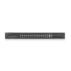 Комутатор ZYXEL GS1920-24V2 (GS1920-24V2-EU0101F) (24xGE, 4xGE/SFP, Smart,NebulaFlex)