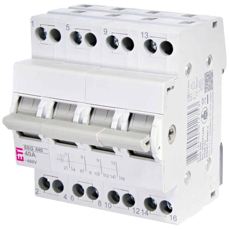 Перемикач трипозиційний ETI SSQ 440 