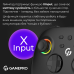 Геймпад GamePro із зарядною станцією GPX13BDOC Black