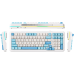 Клавіатура бездротова MCHOSE K99 Sky Blue (K99-1A)