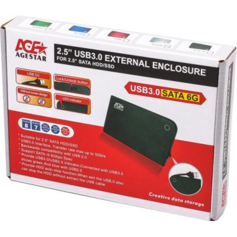 Зовнішня кишеня USB3.0 для HDD SATA 2,5