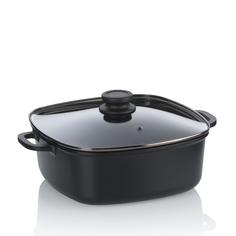 Сотейник з кришкою Kela Atura 28х28 см, 6 л (15166)