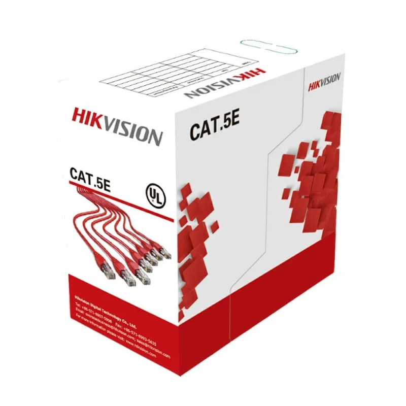 Кабель вита пара (для внутрішньої прокладки) (DS-1LN5E-S) 24AWG UTP CAT 5E
