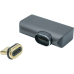 Адаптер PowerPlant USB Type-C - DisplayPort (M/F) Black (CA914265)