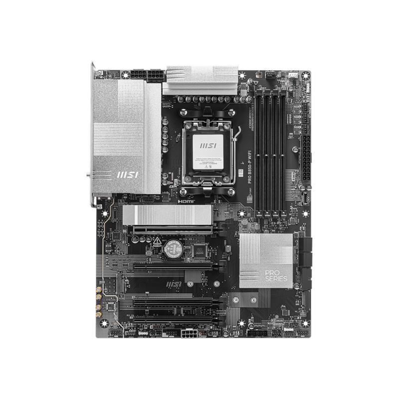 Материнcька плата MSI PRO B850-P WIFI sAM5 B850 4xDDR5 M.2 HDMI Wi-Fi BT ATX