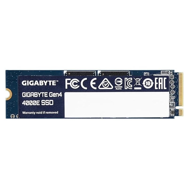Накопичувач SSD  500GB Gigabyte Gen4 4000E M.2 2280 PCIe 4.0 x4 3D NAND (G440E500G)