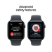 Смарт-годинник Apple Watch SE 3 GPS 40mm Midnight Aluminium Case with Midnight Sport Band - S/M (MEH94RK/A)