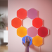 Розумна система освітлення Nanoleaf Shapes Hexagon Starter Kit Apple HomeKit, 15 шт. (NL42-6002HX-15PK)