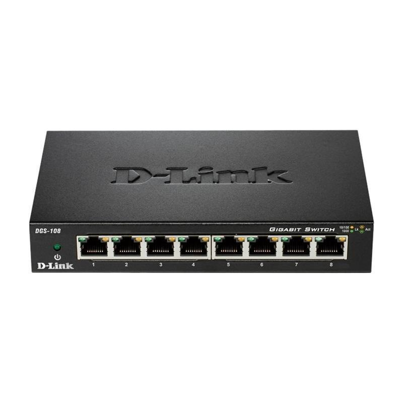 Комутатор D-Link DGS-108