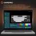 Клавіатура GamePro Genesis Joker MK124G Outemu Red Swithes USB Gray