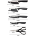 Набір ножів Tefal Comfort 5 предметів (K2215S55)