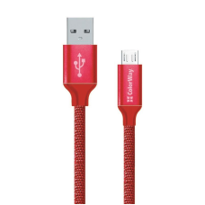 Кабель  ColorWay USB - micro USB (M/M), 2.4 А, 2 м, Red (CW-CBUM009-RD)