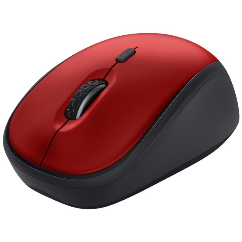 Миша бездротова Trust Yvi+ Silent Eco Red (24550)