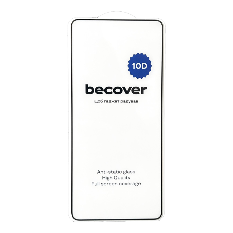 Захисне скло BeCover для Xiaomi Redmi Note 13 Pro 4G 10D Black (711377)