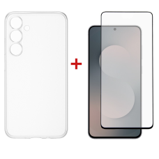 Чохол-накладка Dengos Soft для Samsung Galaxy S25 FE SM-S731 Clear (DG-KM-172) + захисне скло