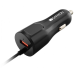 Автомобільний зарядний пристрій Canyon (1USB, 2.4A) Black (CNE-CCA033B) + кабель Lightning