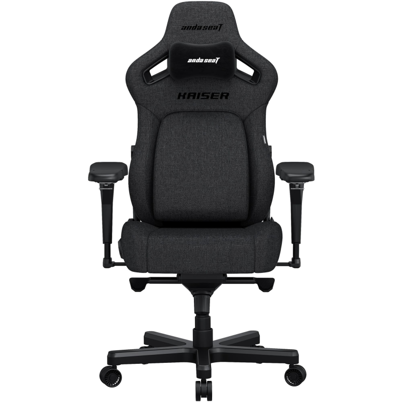 Крісло для геймерів Anda Seat Kaiser 4 Size L Dark Grey Fabric (AD12YDDC-L-20-GB-CF)