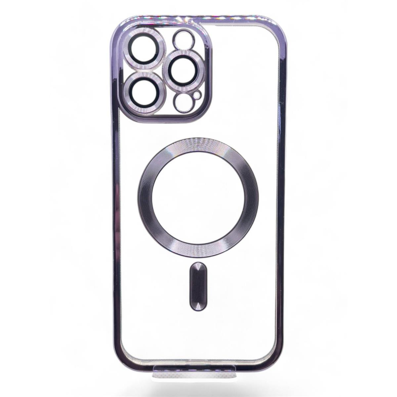 Чохол-накладка BeCover TPU Chrome Case MagSafe для Apple iPhone 16 Pro Sierra Blue (712082)