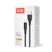 Кабель ColorWay USB - Lightning (M/M), textured PVC, 3А, 1 м, Black (CW-CBUL094-BK)
