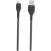 Кабель SkyDolphin S22V Soft Silicone USB - micro USB (M/M), 1 м, Black (SDUSB-000607)