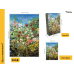 Пазл UkrainianPuzzles Квіти за тином. Катерина Білокур
