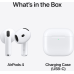 Bluetooth-гарнiтура Apple AirPods 4 (MXP63ZE/A)