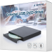 Зовнішній Gembird DVD-USB-04 DVD-привід, USB 2.0