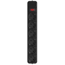 Фільтр живлення Gembird Power Cube 6 розеток 3м (SPG6-G-10B) чорний