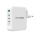 Мережевий зарядний пристрій J5create GaN USB-C 130W White (JUP43130E-EN)