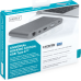 Док-станція Digitus USB-C USB3.0х3/USB-C/SD/MicroSD/HDMI/VGA/miniDisplayPort/RJ45/Audio (DA-70875)