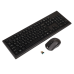 Комплект (клавіатура, миша) бездротовий A4Tech 3000N Black USB