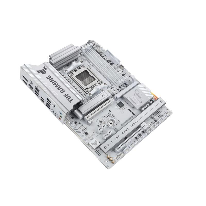 Материнcька плата ASUS TUF GAMING B850-PRO WIFI7 W NEO sAM5 B850 2xDDR5 M.2 HDMI DP Wi-Fi BT ATX білий