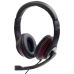 Гарнітура Gembird MHS-03-BKRD Black/Red