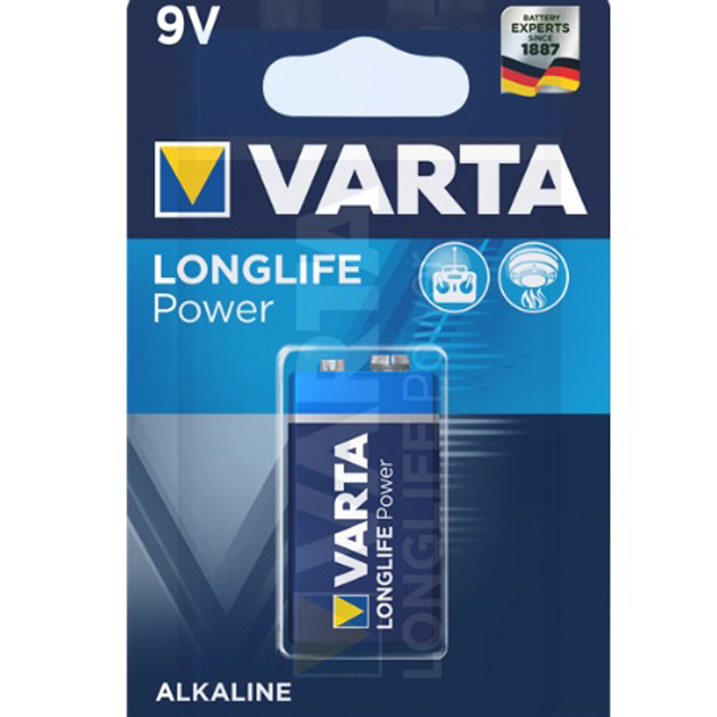 Батарейка Varta Longlife Power 4922 (High Energy) 6LR61 BL 1шт