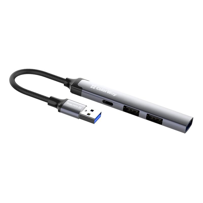 USB-хаб СolorWay USB-A 4-в-1 USB2.0х3/USB3.0 (CW-HUB05)