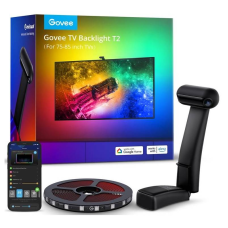 Світлодіодна стрічка розумна Govee H605C Envisual TV Backlight T2 with Dual Cameras 55-65` RGBIC, 3.6 м, Black (H605C311)