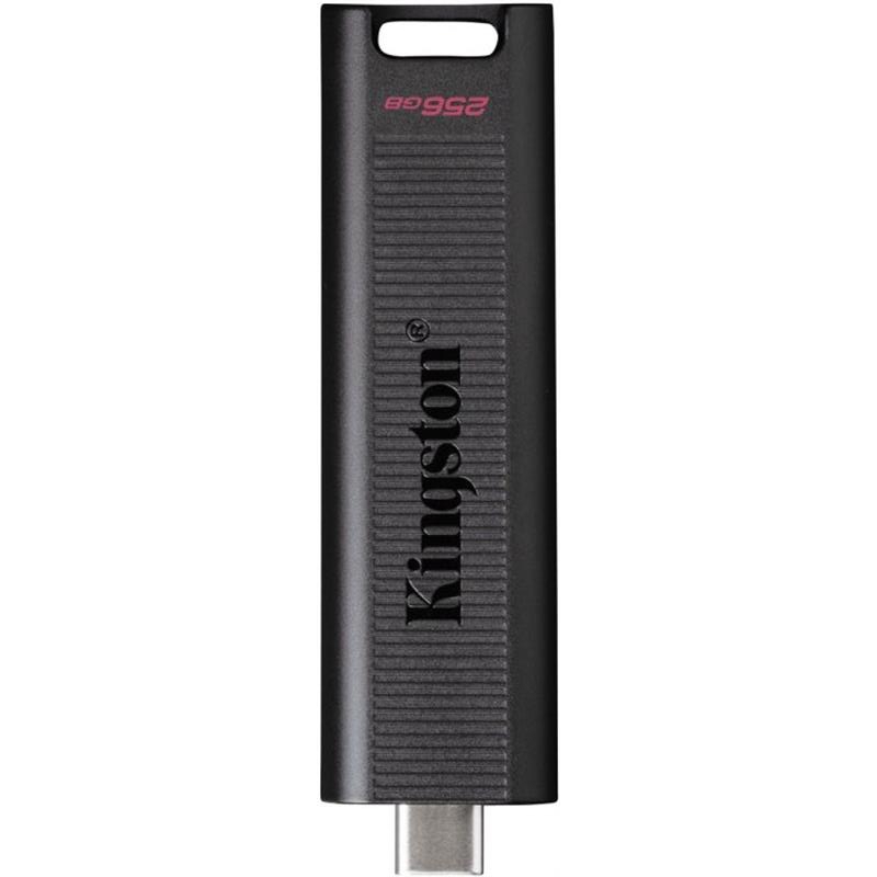Флеш-накопичувач USB3.2 256GB Type-C Kingston DataTraveler Max Black (DTMAX/256GB)