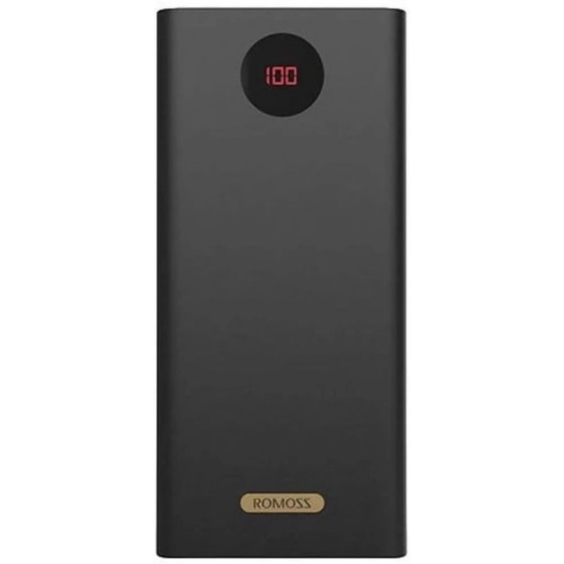 Універсальна мобільна батарея Romoss 60000mAh 22.5W Black (PEA57-112-2111H)