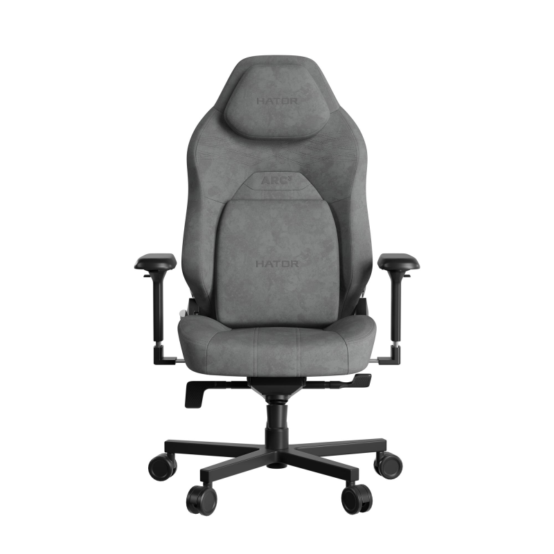 Крісло для геймерів Hator Arc 3 L Velour Grey (HTC3446L)