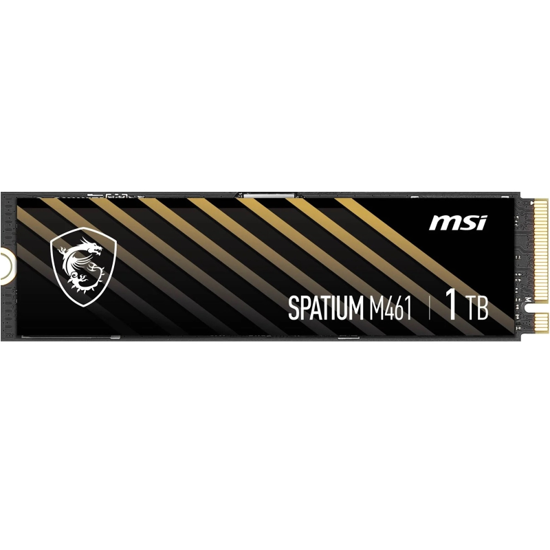 Накопичувач SSD 1TB MSI Spatium M461 M.2 2280 PCIe 4.0 x4 NVMe 3D NAND TLC (S78-440L1D0-P83)