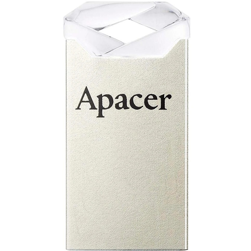 Флеш-накопичувач USB 64GB Apacer AH111 Silver/Crystal (AP64GAH111CR-1)