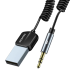 Bluetooth-трансмітер Essager Lingfeng USB to 3.5mm Bluetooth 5.0 Grey (EBT-LF01-P)