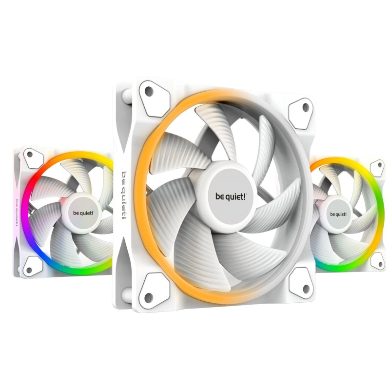 Вентилятор be quiet! Light Wings 120mm PWM High-Speed 3-Pack White (BL101)