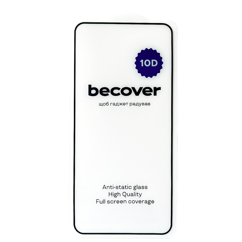 Захисне скло BeCover для Samsung Galaxy A36 SM-A366 10D Black (712891)