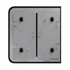 Кнопка для двоклавішного вимикача Ajax SideButton (2-gang) graphite