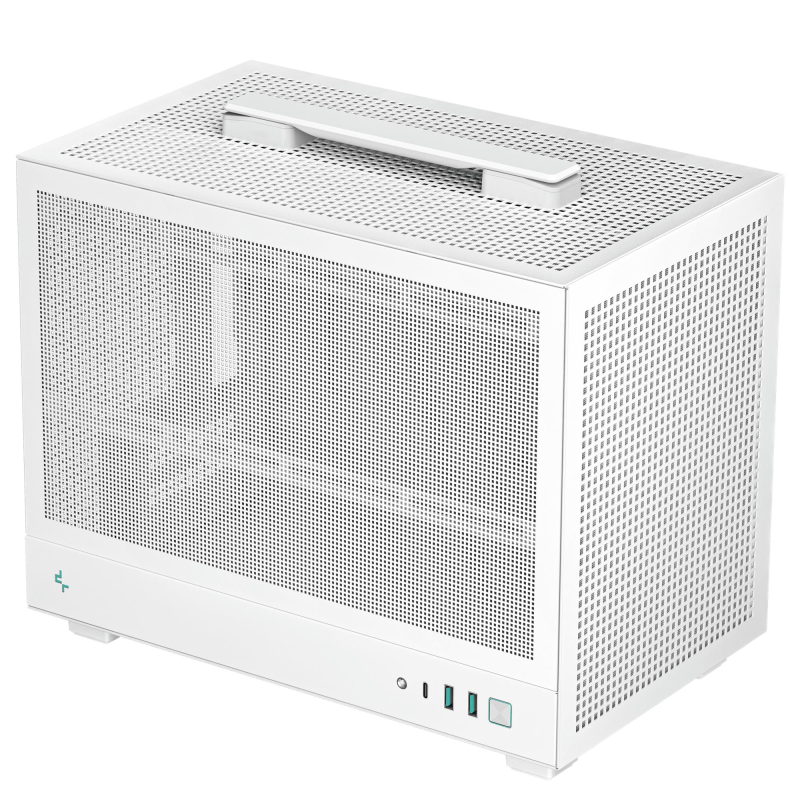 Корпус DeepCool CH160 Mesh White (R-CH160-WHNMI0-G-1) без БЖ