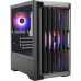 Корпус 1stPlayer H2-BK-4F7 Black без БЖ