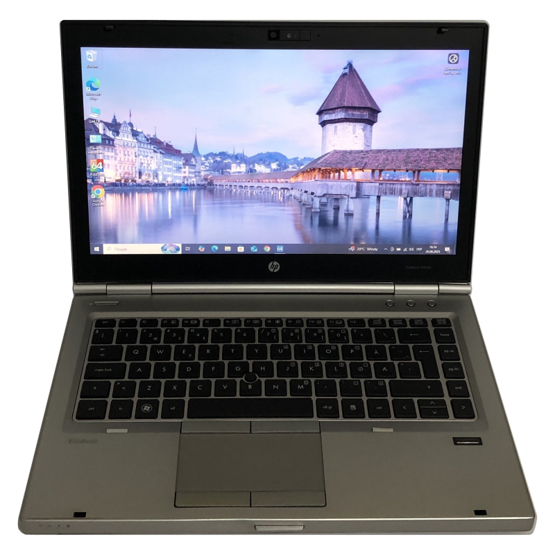 Ноутбук HP Elitebook 8460p / 14" (1600x900) / i7-2620M / 8GB / 500GB HDD / AMD Radeon HD 6470M, 1GB / Win10Pro / сканер відбитка - Б/в