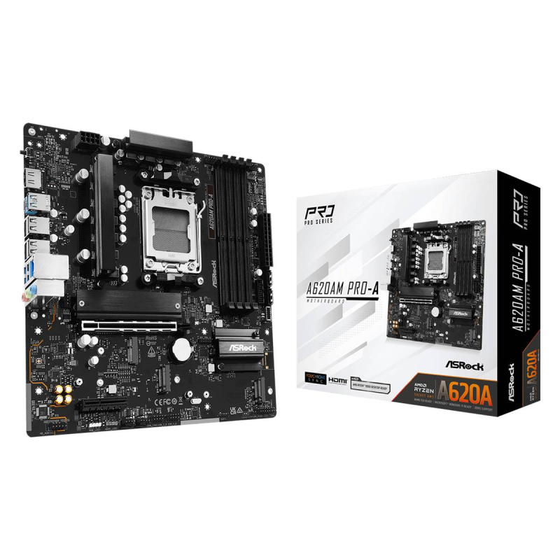 Материнська плата ASRock A620AM Pro-A Socket AM5